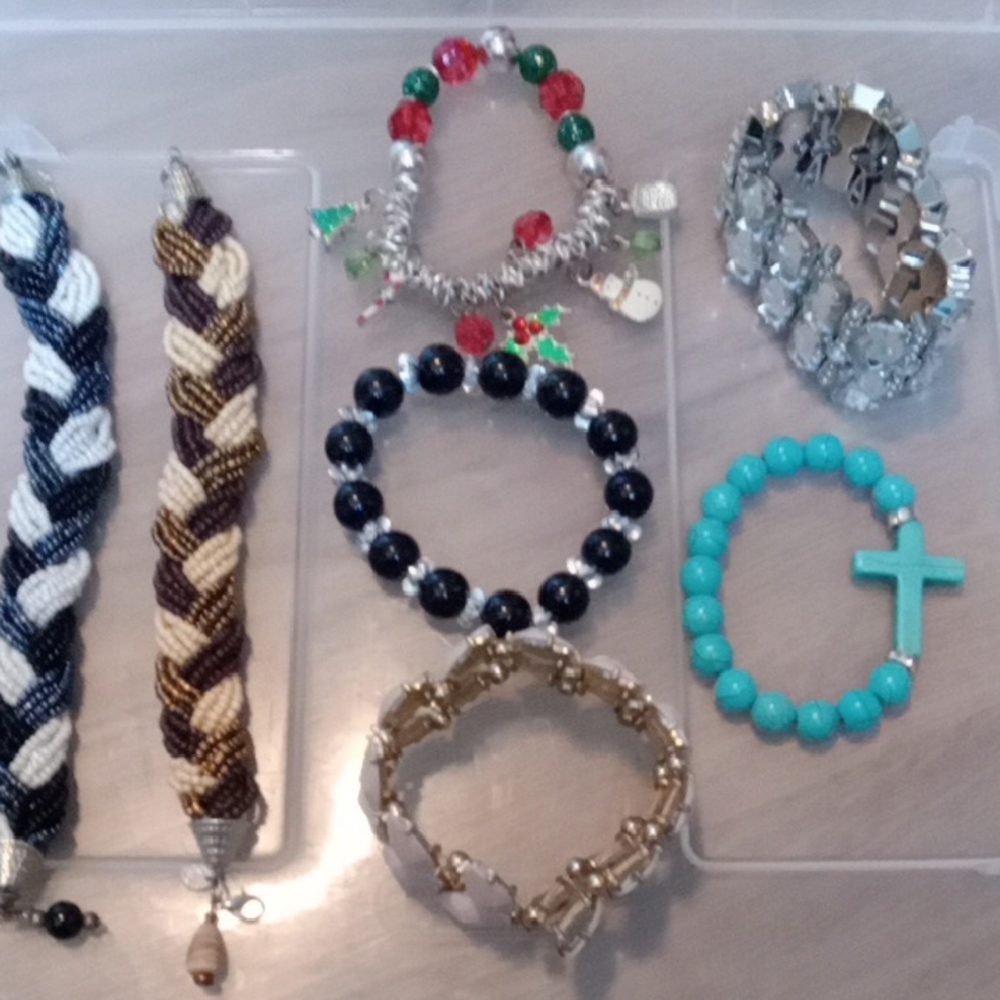Mixed Bracelet Bundle Of 7